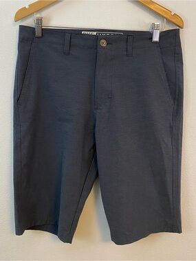 BKE Hybrid Standard Fit Gray Shorts Mens W31 L23 Outdoor Golf Church Casual
